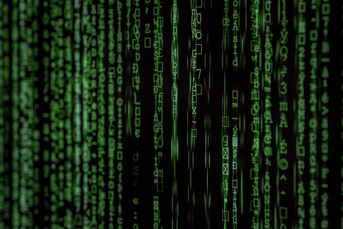 Terminal code on a dark computer screen.